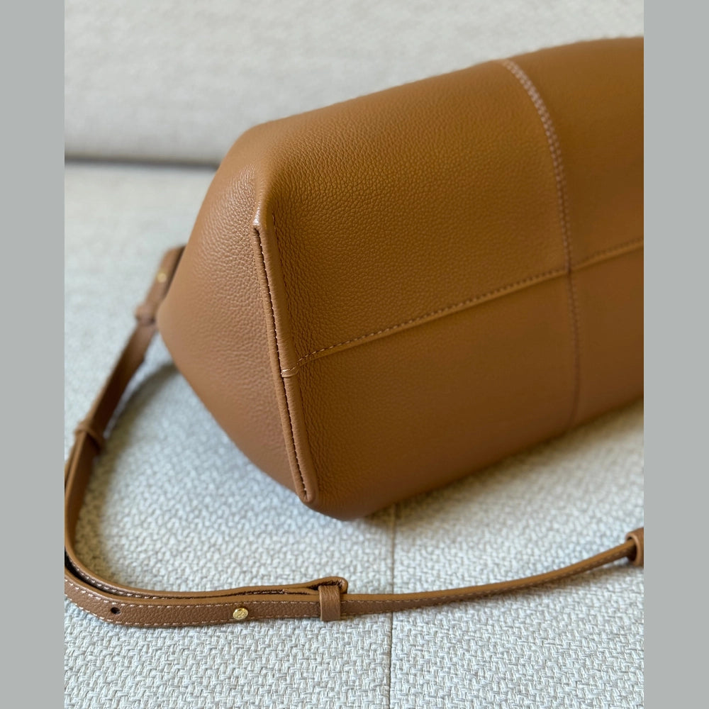 Polène Numéro Neuf Tan Full Grain Calf Leather Bag