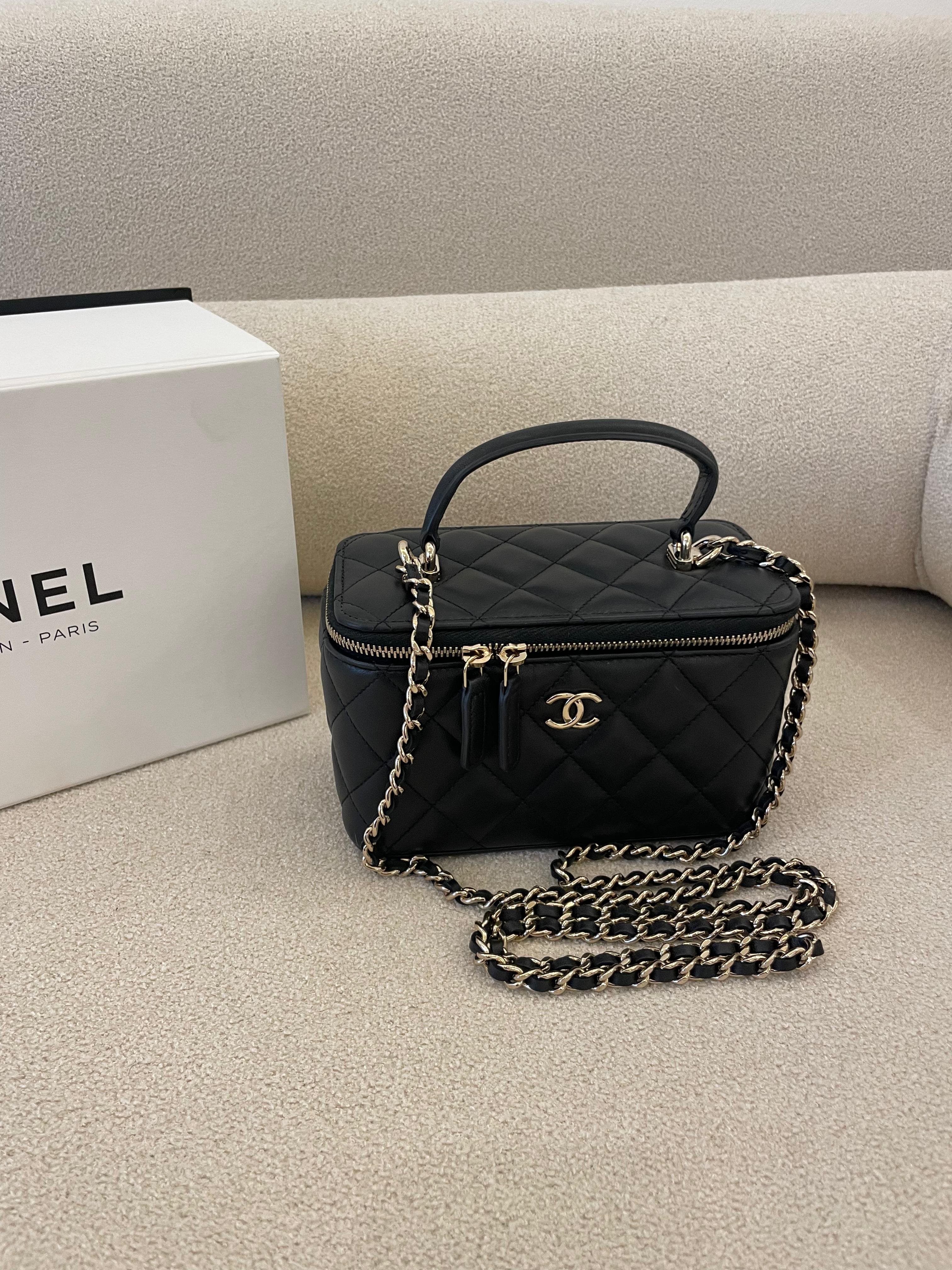 Chanel Black Vanity Bag
