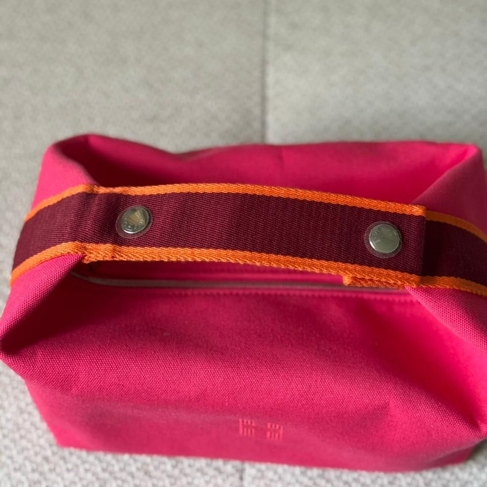 Hermès Bride-à-Brac GM Pouch in Hibiscus