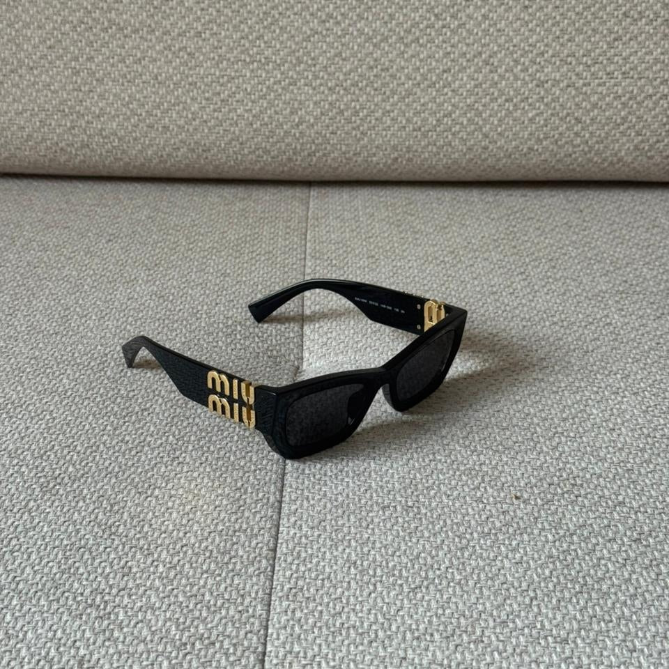 Miu Miu Logo Rectangle Sunglasses