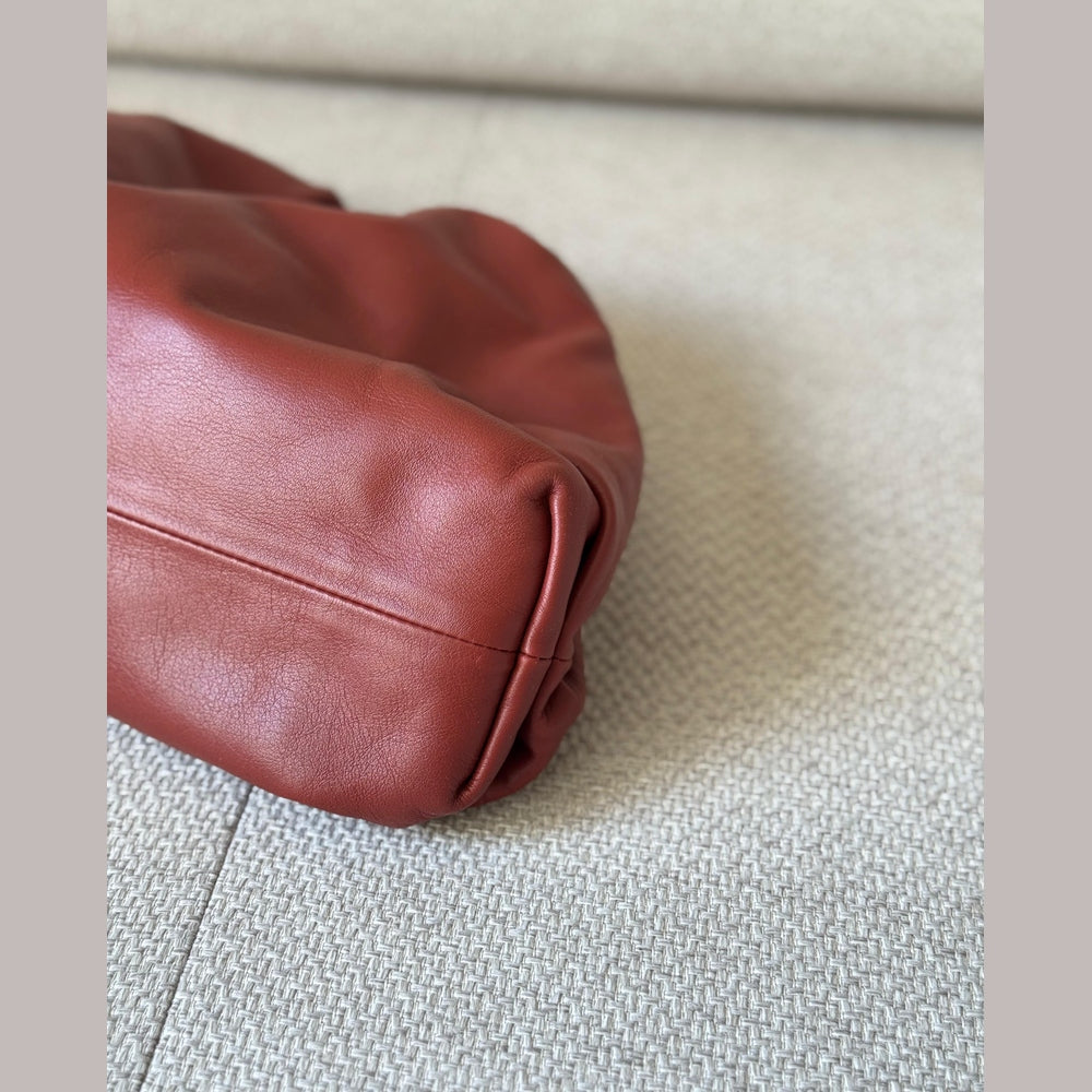 Bottega Veneta Brick Leather The Pouch
