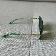 Bottega Veneta Green Sunglasses