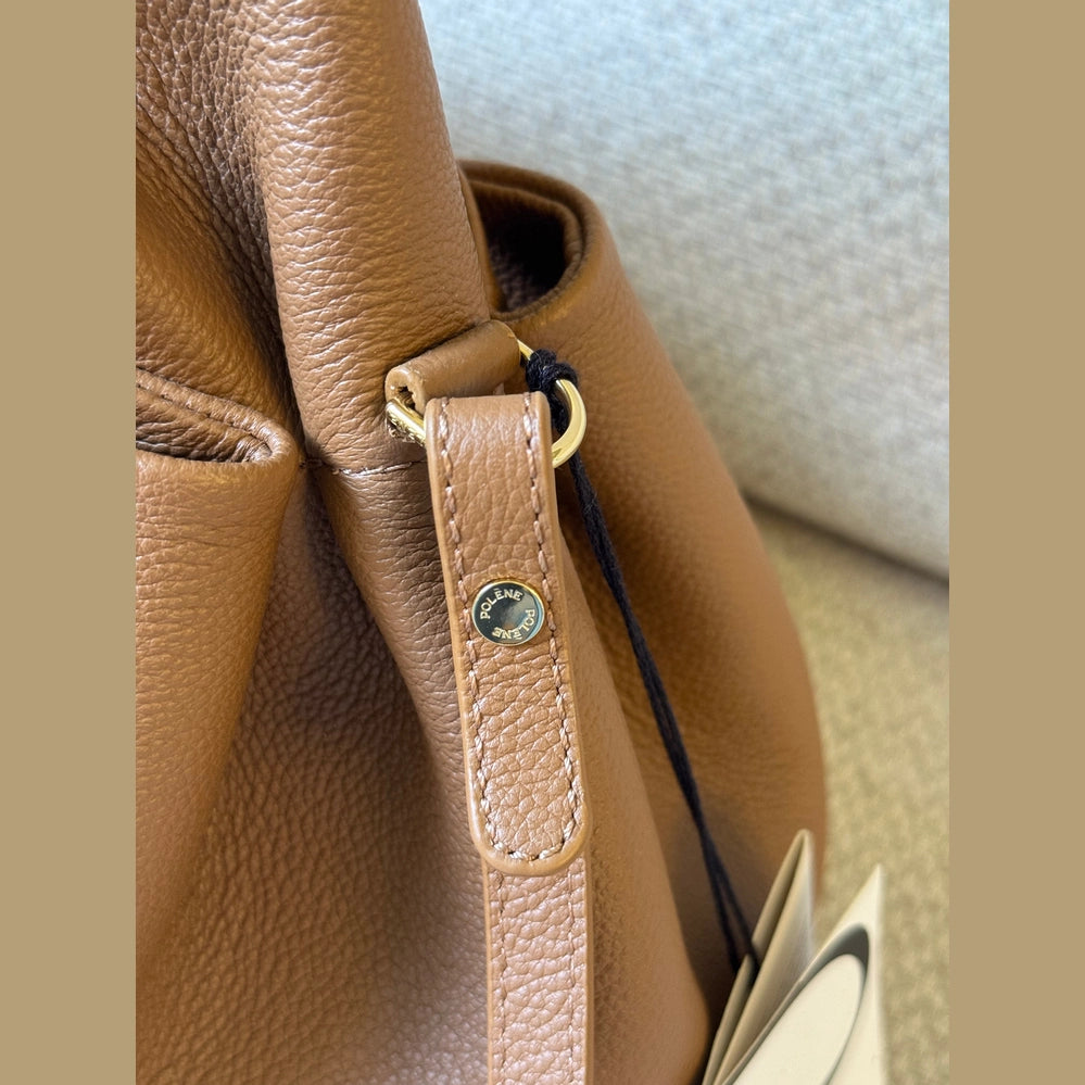 Polène Numéro Neuf Tan Full Grain Calf Leather Bag