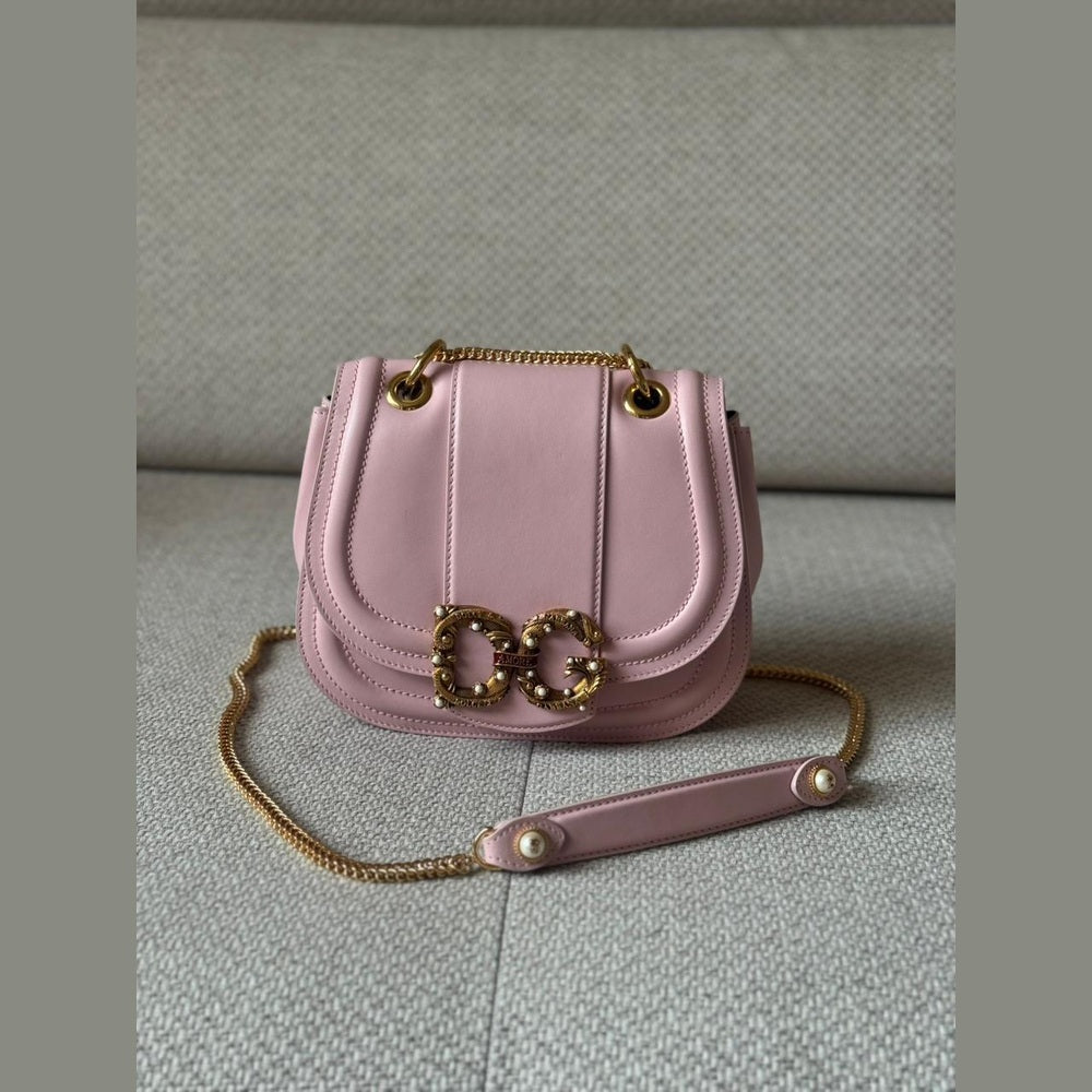 Dolce & Gabbana Pink Amore Shoulder Bag