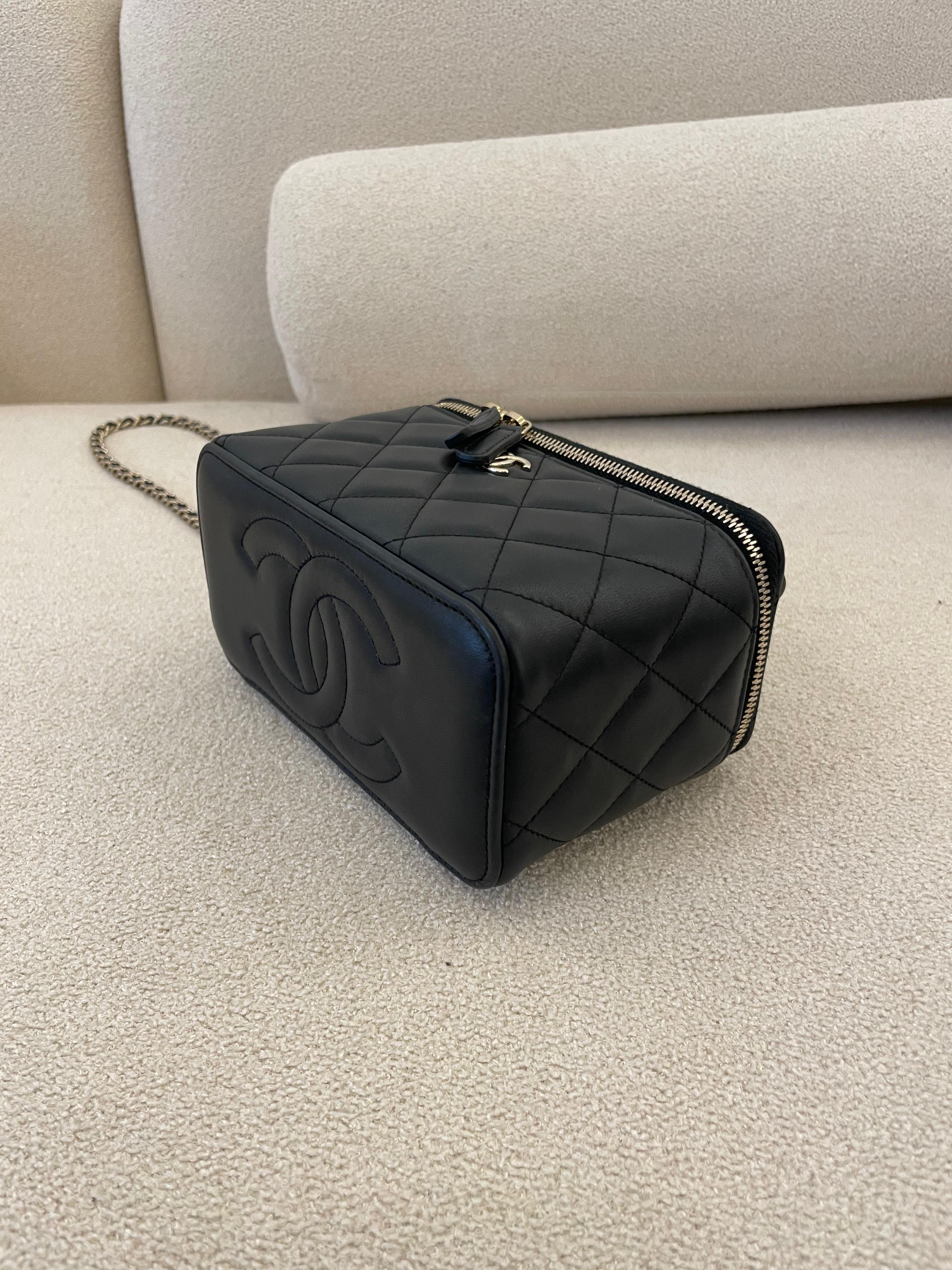 Chanel Black Vanity Bag
