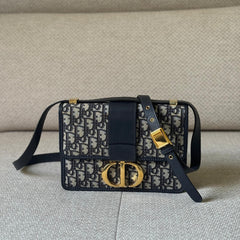 Christian Dior Oblique 30 Montaigne Shoulder Bag