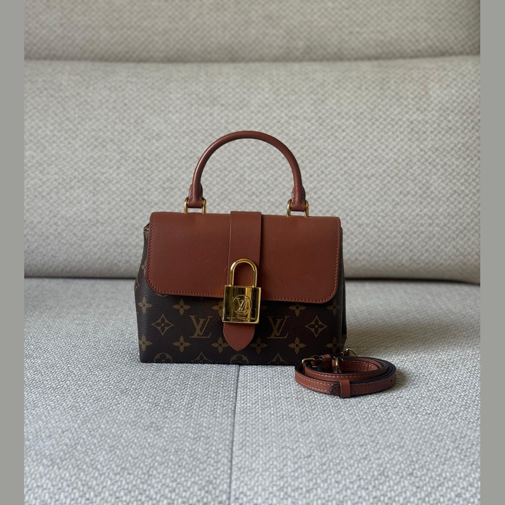Louis Vuitton Monogram Locky BB Top Handle with Strap