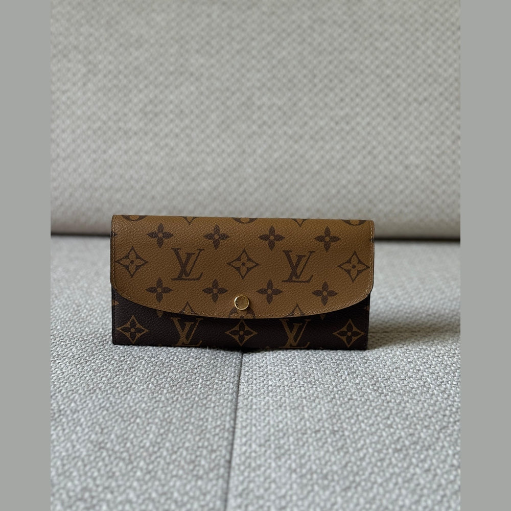 Louis Vuitton Emilie Wallet – Reverse Monogram Canvas