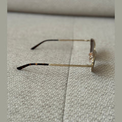 Gucci Gold Cateye Sunglasses