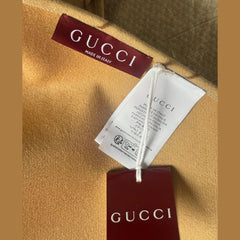 Gucci Beige Interlocking G Poncho - One Size