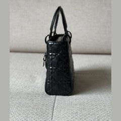 Christian Dior Full Black Small My ABC Lady Dior