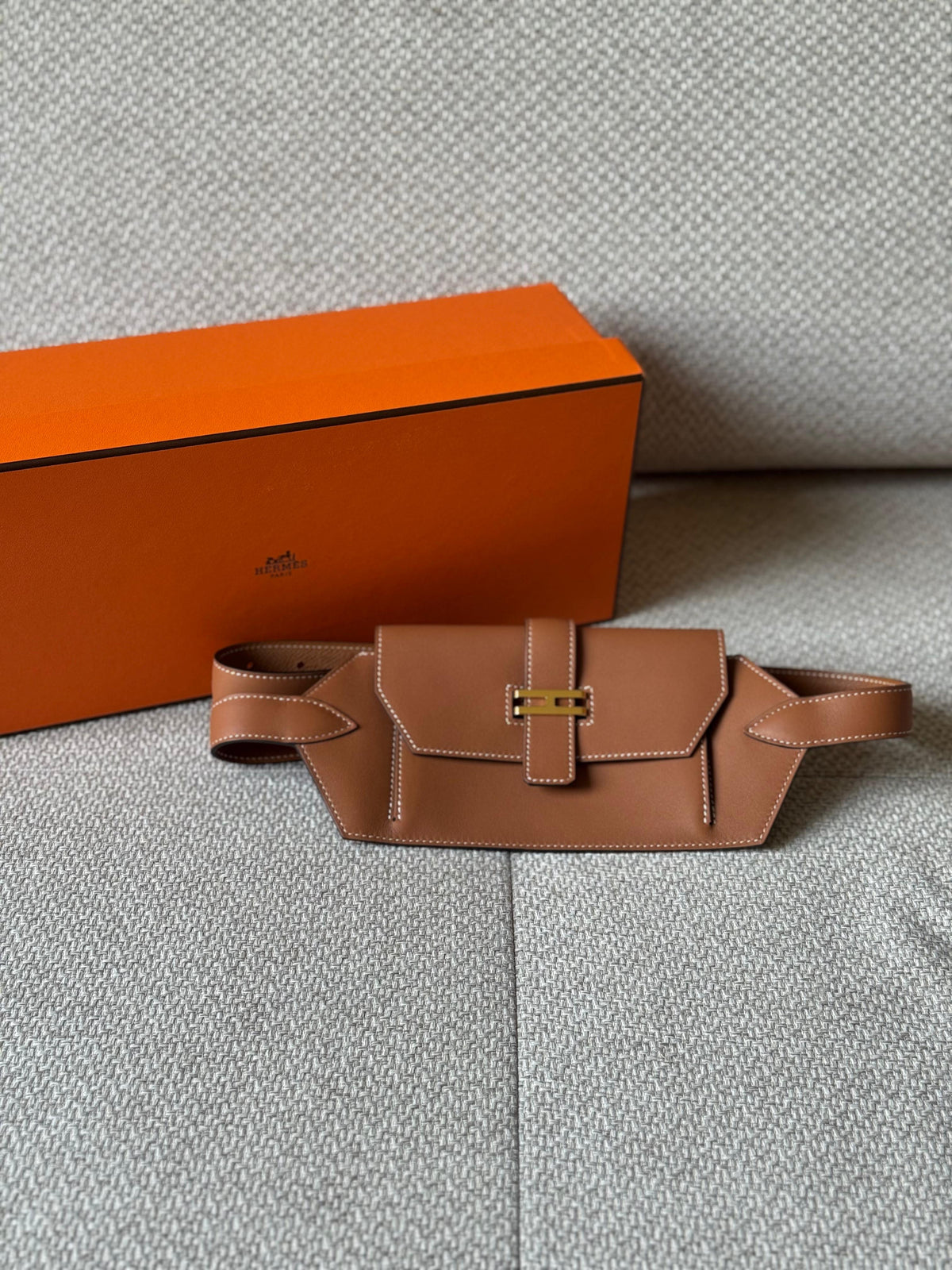 Hermès Élan Pocket 24 Belt Size S with Entrupy Certificate