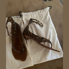 Chloé Brown Jelly Sandals - Size 38