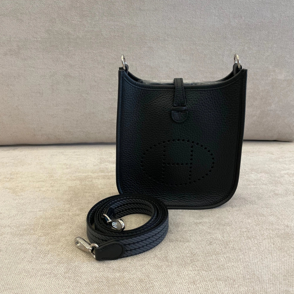 Hermès Black Evelyne Mini