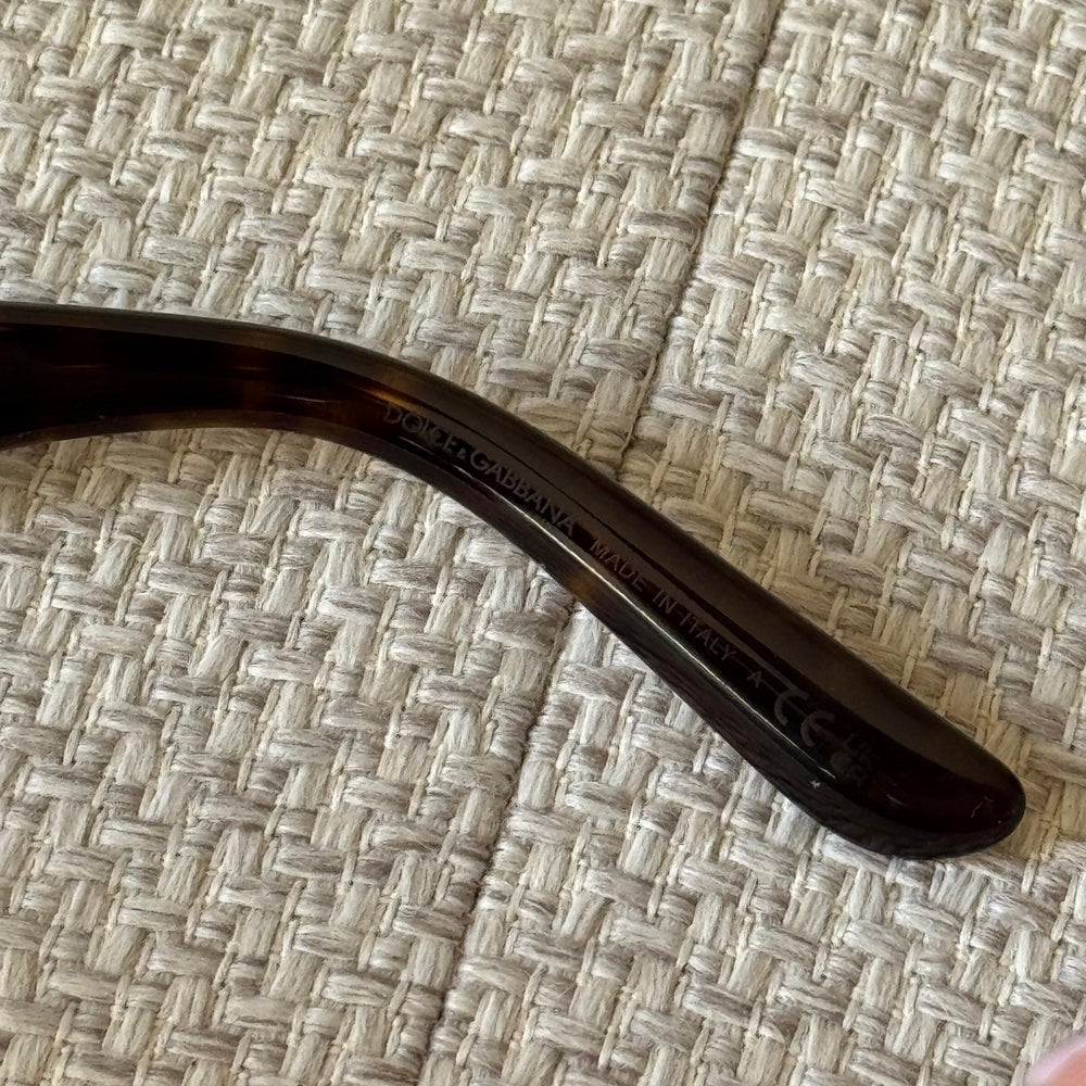 Dolce & Gabbana Brown Cateye Sunglasses