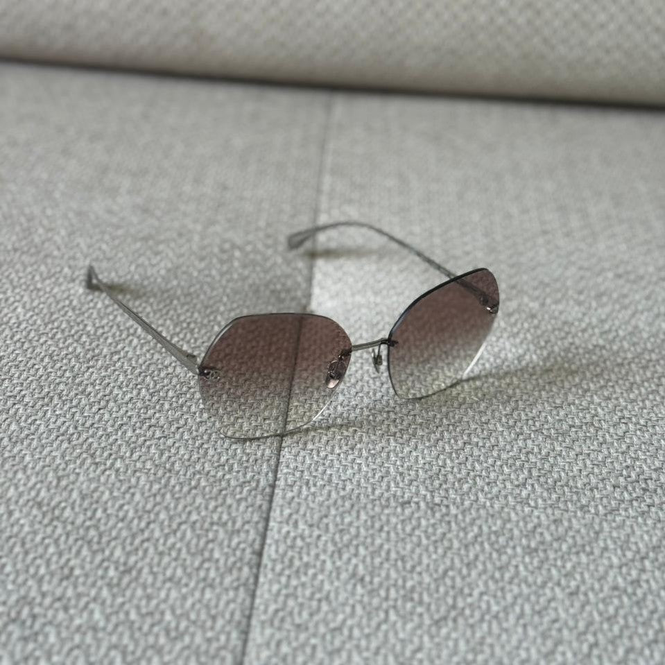 Chanel Round Titanium Sunglasses