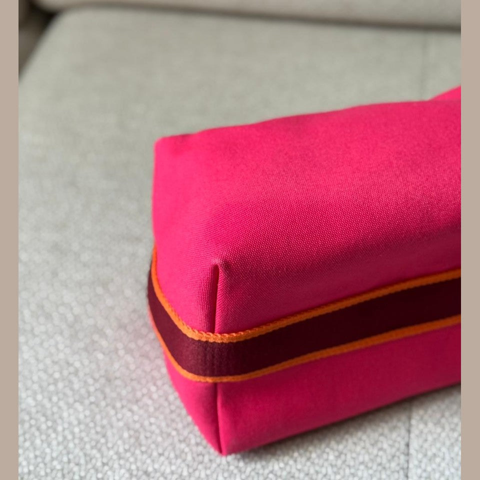 Hermès Bride-à-Brac GM Pouch in Hibiscus