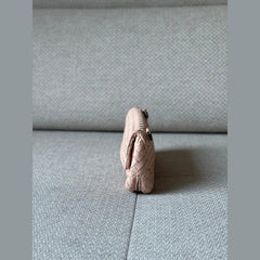 Bottega Veneta Peach Intrecciato Leather Mini Crossbody Bag