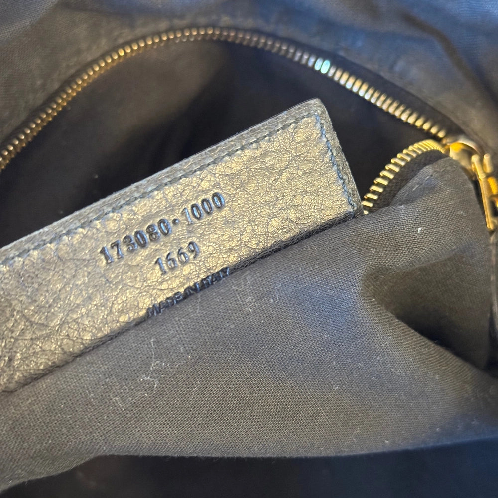 Balenciaga Large Black Leather Classic City Bag