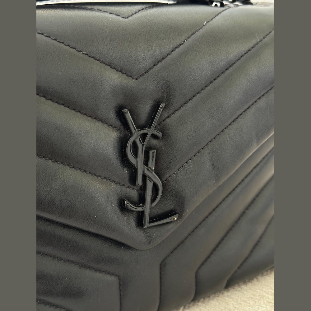Saint Laurent Small Loulou Bag – Full Black