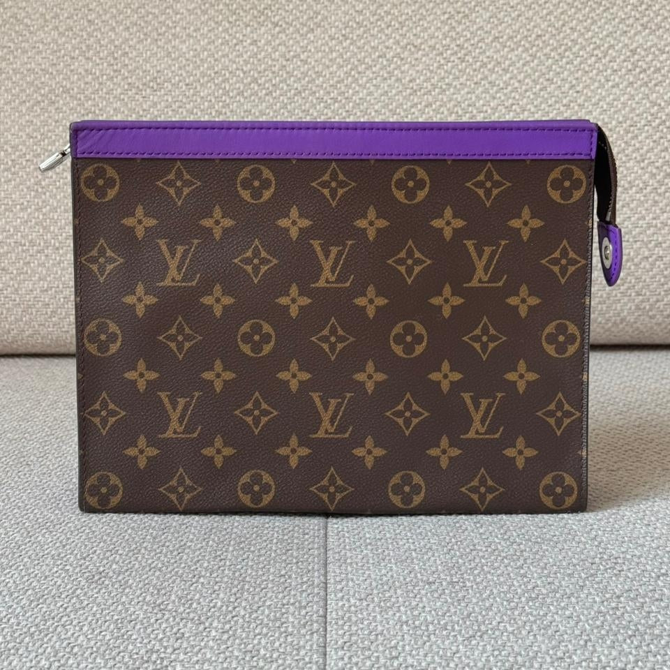 Louis Vuitton Pochette Voyage MM with Dark Violet