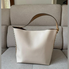 Stella McCartney Beige/White Frayme Tote