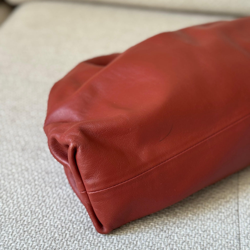 Bottega Veneta Brick Leather The Pouch