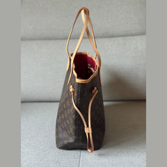 Louis Vuitton Monogram Coated Canvas Neverfull MM