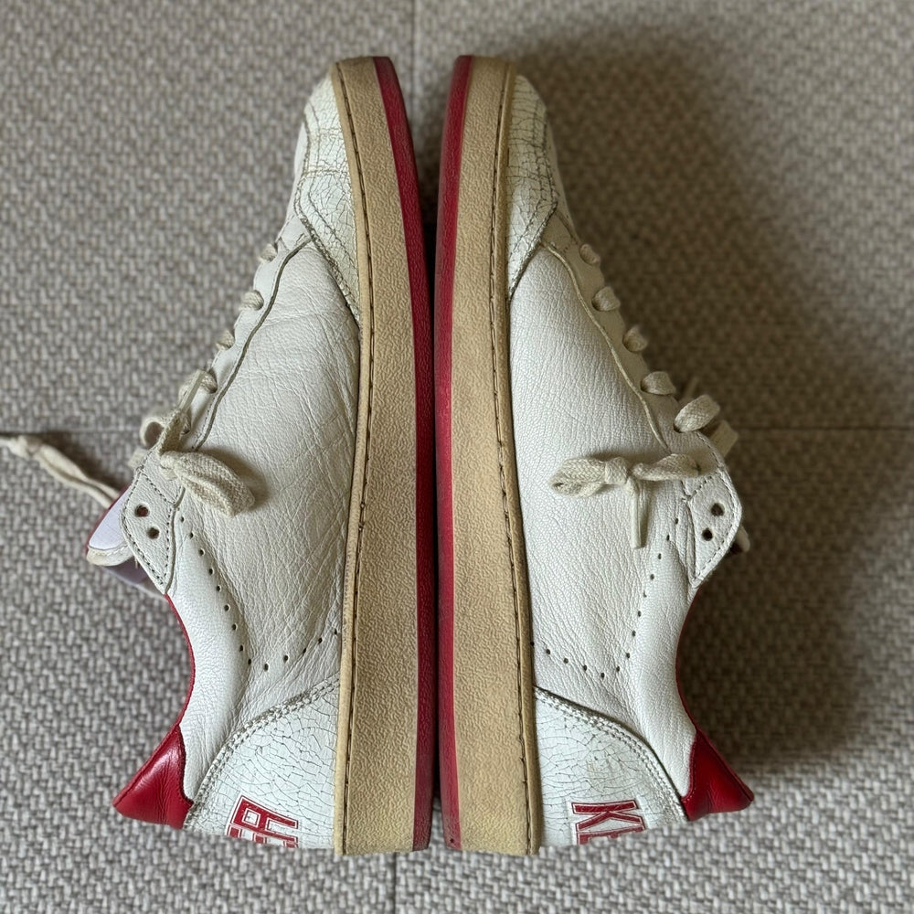 Golden Goose BallStar Sneakers with Red Star - Size 38