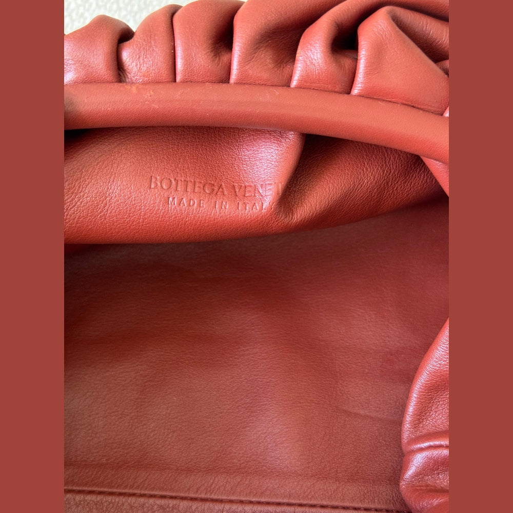 Bottega Veneta Brick Leather The Pouch