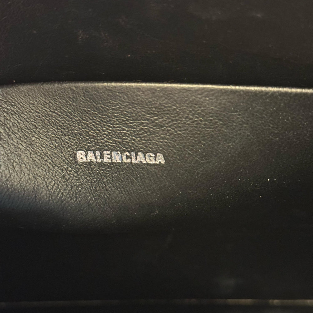 Balenciaga Pink Ville Logo Pouch