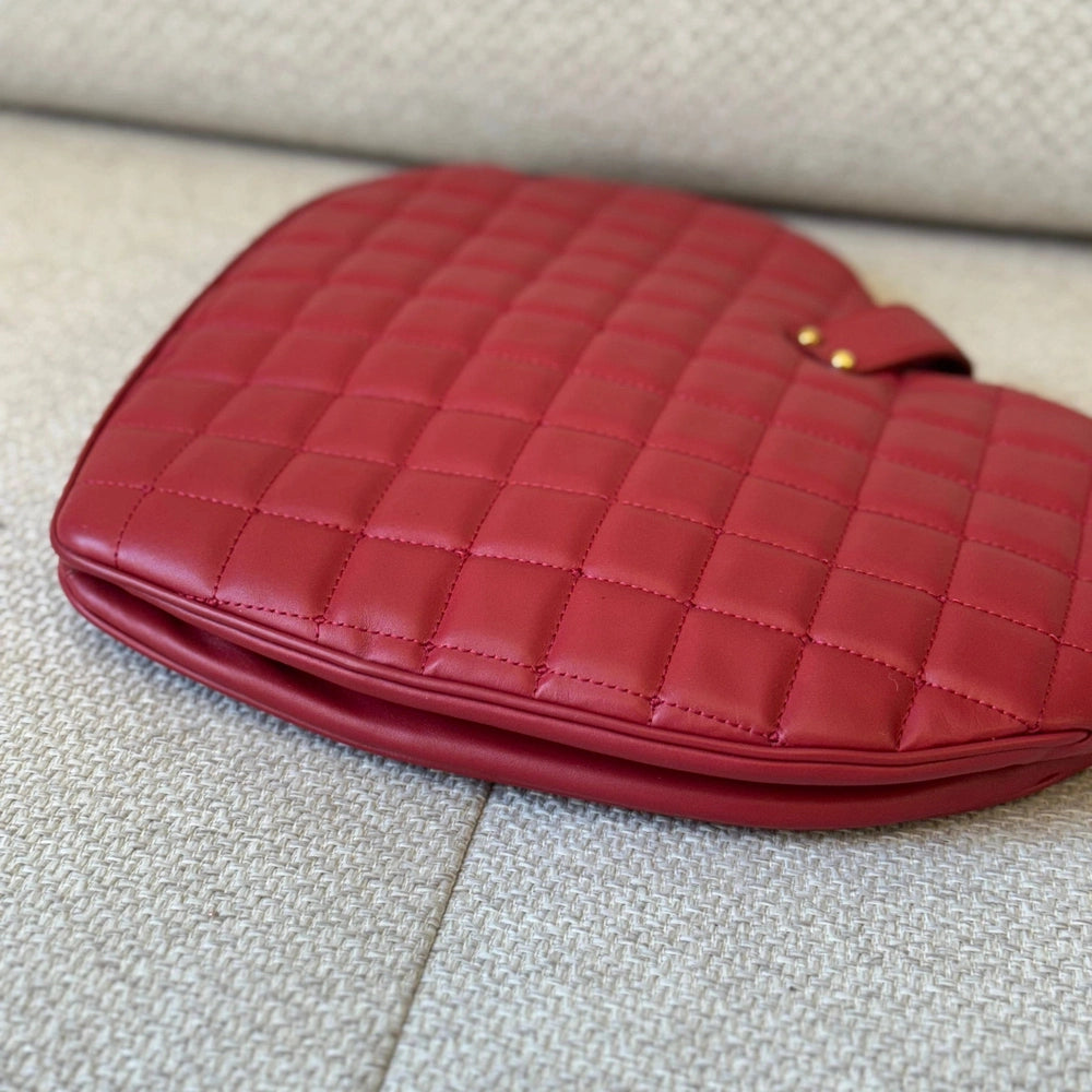 Dolce & Gabbana Red My Heart Chain Shoulder Bag