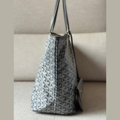 Goyard Grey Coated Canvas St. Louis GM Tote