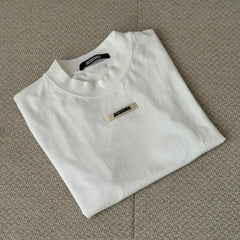Jacquemus White "Gros Grain" T-shirt - Size S
