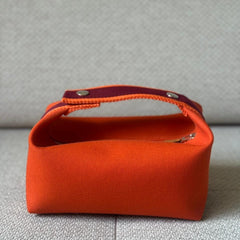 Hermès Orange Bride-A-Brac Case PM