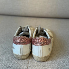 Golden Goose Superstar Glitter Sneakers - Size 40