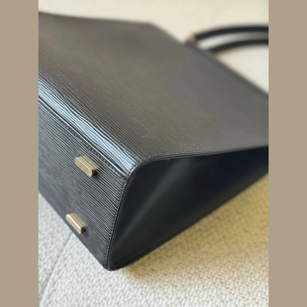 Louis Vuitton Black Epi Leather Figari Bag