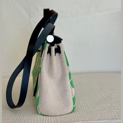Hermès Green Herbag Zip 31 with PHW Top Handle with Strap
