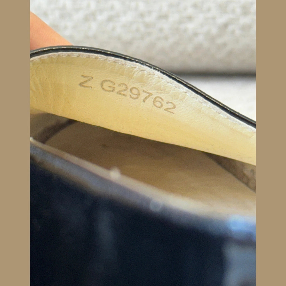 Chanel Black Patent CC Espadrilles - Size 41