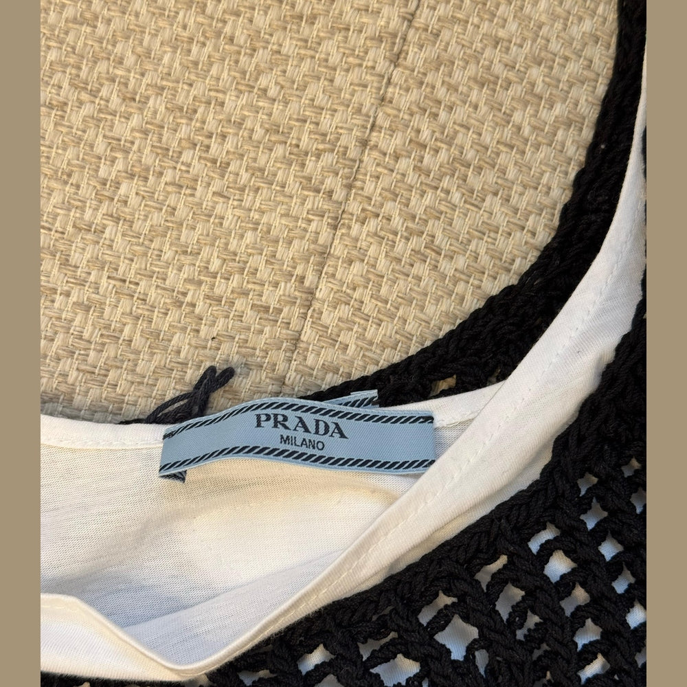 Prada Crochet Top