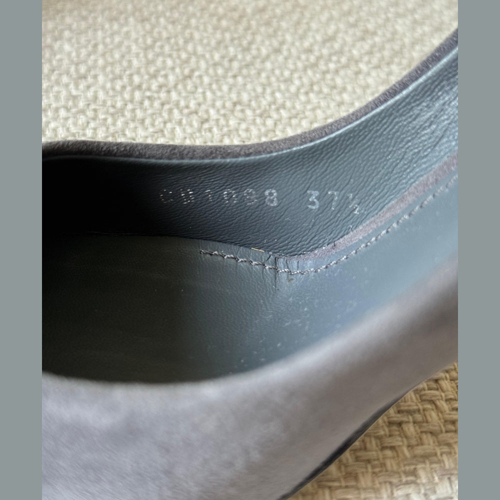 Dolce & Gabbana Grey Suede Pumps - Size 37.5