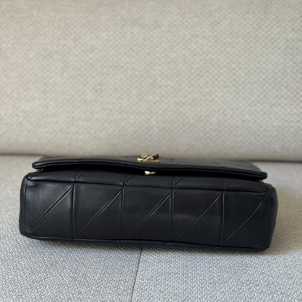 Saint Laurent Black Quilted Jamie Shoulder Bag